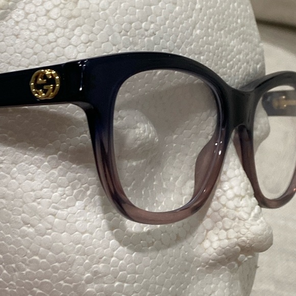 GUCCI GG logo, bee 🐝, star ⭐️ eye glasses 🕶️ GG made in Italy with green case - Picture 9 of 16